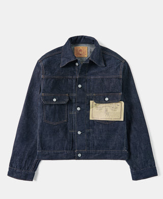 Lot 807XX 1954 Type 2 Selvedge Denim Jacket