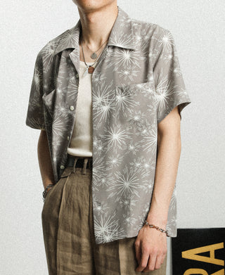 Lot 220S Firework Aloha Shirt