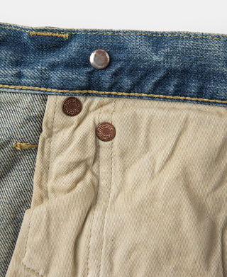 Lot 33801XX 12.5oz Selvedge Denim Jeans - Washed Blue