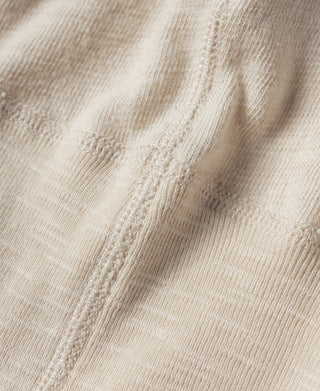 Side Closing Short Sleeve Henley T-Shirt - Embryo