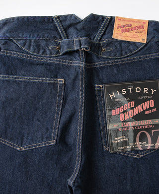 Simplified Relaxed Selvedge Denim Trousers