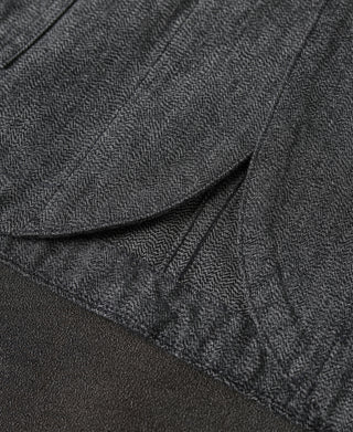 Black Chambray Work Jacket