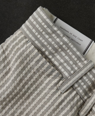 1950s Striped Seersucker Suit Trousers