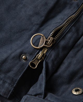 Ripstop Twill Field Jacket - Blue