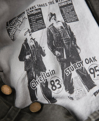 12 oz Canvas Railroad Work Pants - Grayish Green