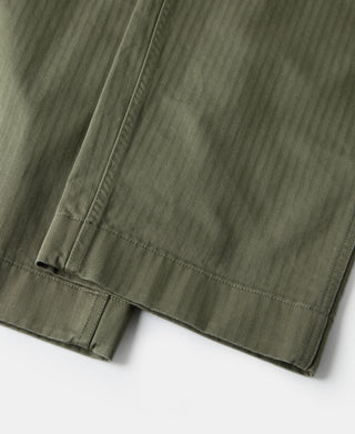 Lot 825 1950s USMC Herringbone Trousers - Olive