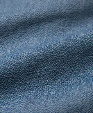 1930s Jaspé Workshirt - Grayish Blue