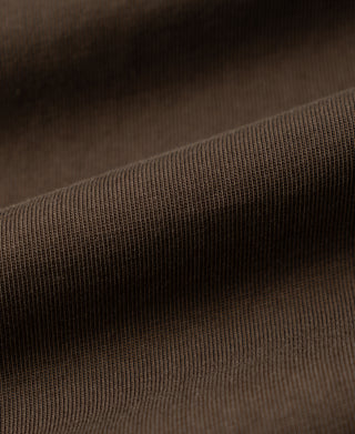 Vintage Long Sleeve Henley Shirt - Coffee