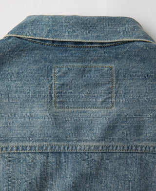 Lot 33806XX 12.5oz Selvedge Denim Jacket - Washed Blue