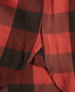Lot 206 1940s Buffalo Plaid Shirt - Black/Red