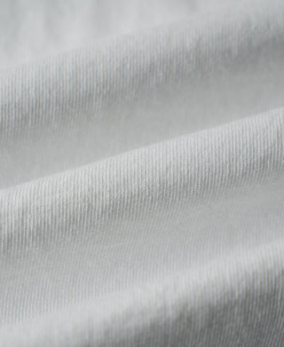 Regular Fit Heavyweight Tubular Jersey T-Shirt - White