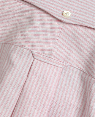 Lot 219 Button Down Oxford Shirt - Pink Stripe