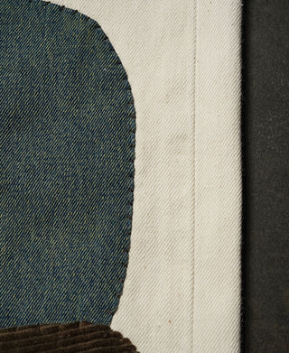 15.5 oz Ecru Selvedge Denim Repair Jeans