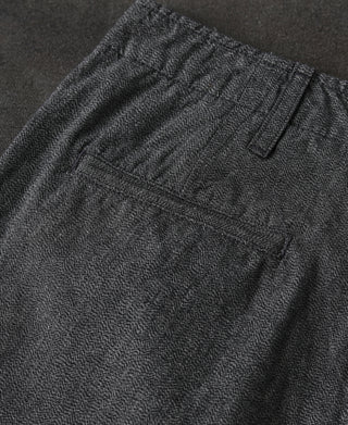 Black Chambray Work Pants