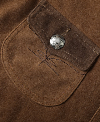 Classic Suede Western Hunting Vest
