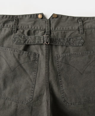 12 oz Canvas Railroad Work Pants - Grayish Green