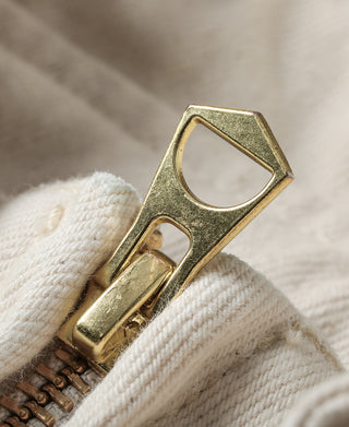 Undyed Selvedge Denim Biker Jacket