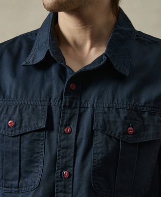 Classic Fit Engineer Workshirt - Navy