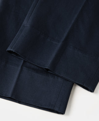 Lot 830 1940s Two Tuck Chino Trousers - Navy