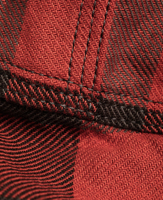 Lot 206 1940s Buffalo Plaid Shirt - Black/Red