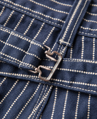 Indigo Wabash Stripe Work Trousers