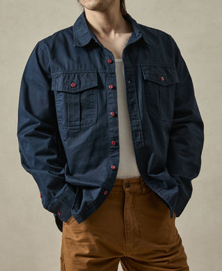 Classic Fit Engineer Workshirt - Navy