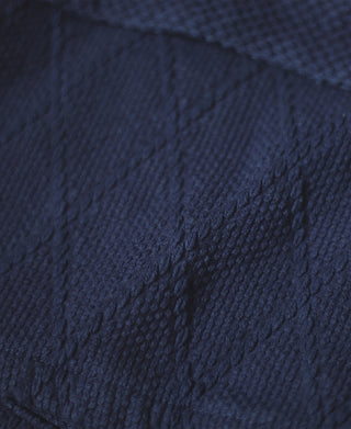 Indigo-Dyed Sashiko Work Vest