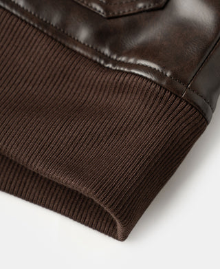 1920s Type A-1 Faux Leather Jacket