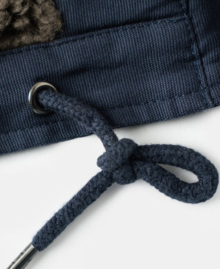 N-1 Wool Blend Deck Vest - Navy