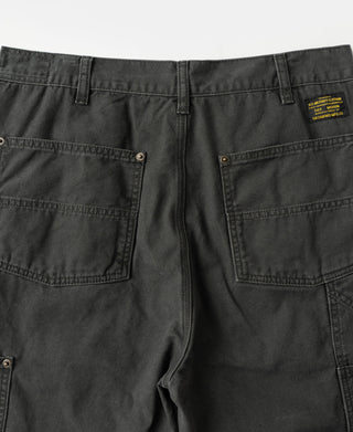 Canvas Double Knee Work Trousers - Dark Gray