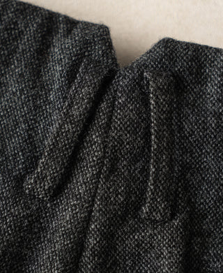 1930s Old Hollywood High-Waisted Wool Trousers