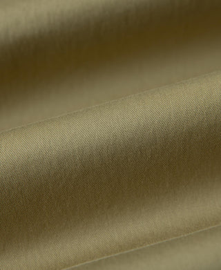 Cotton-Blend Slim Tapered Trousers - Khaki