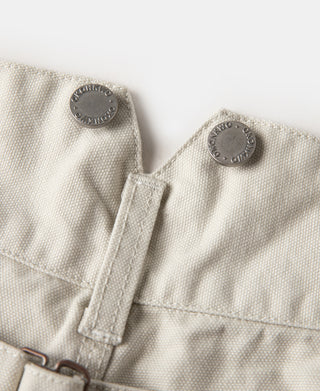 12 oz Canvas Railroad Work Pants- White