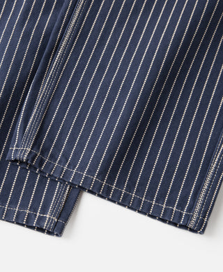 Indigo Wabash Stripe Work Trousers