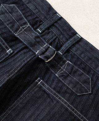 1933 HBT Denim Buckle-Back Fatigue Pants