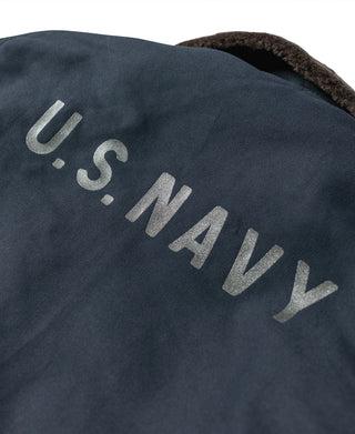 1943 US Navy 1st N-1 Woolen Deck Jacket - Navy Stencil