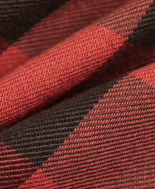 Lot 206 1940s Buffalo Plaid Shirt - Black/Red