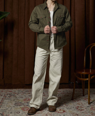 Classic Fit Engineer Workshirt - Olive