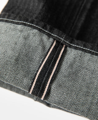 Lot 813J 15.5oz HBT Black Selvedge Denim Jeans