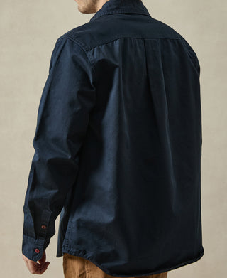 Classic Fit Engineer Workshirt - Navy