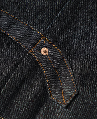 15.5oz Shawl Collar Type 1 Selvedge Denim Jacket