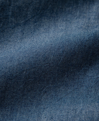 Military Chambray Workshirt - Blue
