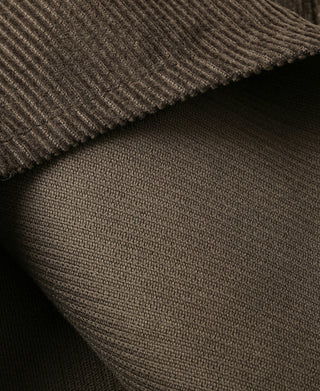 Bolero Embroidered Corduroy Western Shirt - Brown