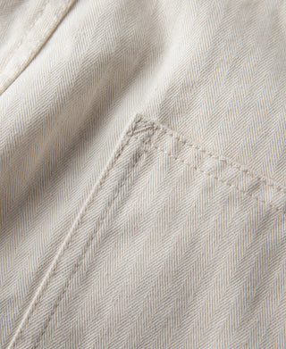 Lot 825 1950s USMC Herringbone Trousers - Natural