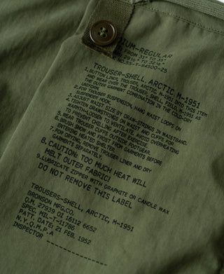 US Army M-1951 Arctic Hose – Shell