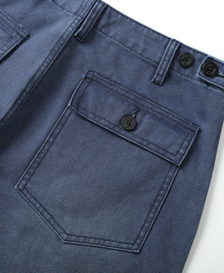 Modified OG-107 Indigo Sateen Fatigue Pants