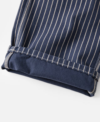 Indigo Wabash Stripe Work Trousers