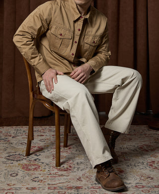 Classic Fit Engineer Workshirt - Khaki