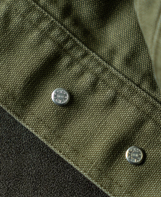 Button Detail of Cruiser Jacket