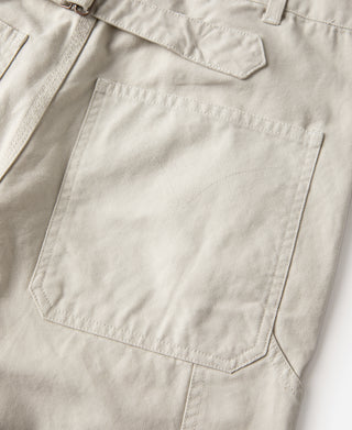 12 oz Canvas Railroad Work Pants- White